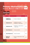 【多買多折】Primary Mathematics:Exercise,Revision & Mock Exam 4A